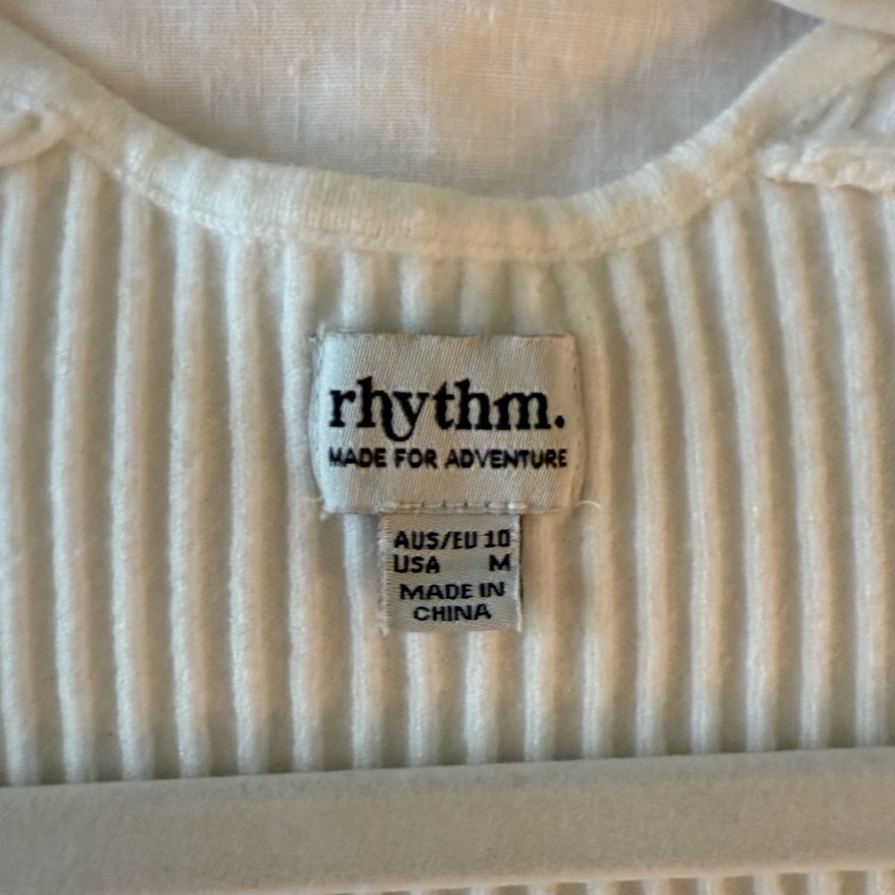 Rhythm Ribbed Tank Top - Picture 3 of 3